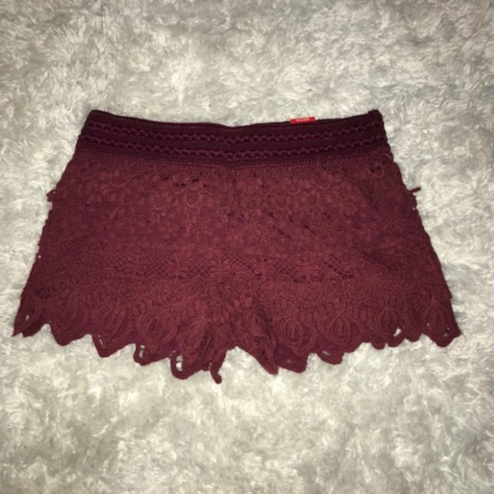 Layered crochet short (tags still on)